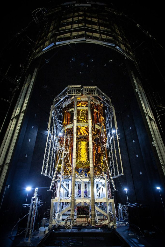 Blue Origin’s Blue Moon Mark 1 lunar lander. NASA, Public domain, via Wikimedia Commons