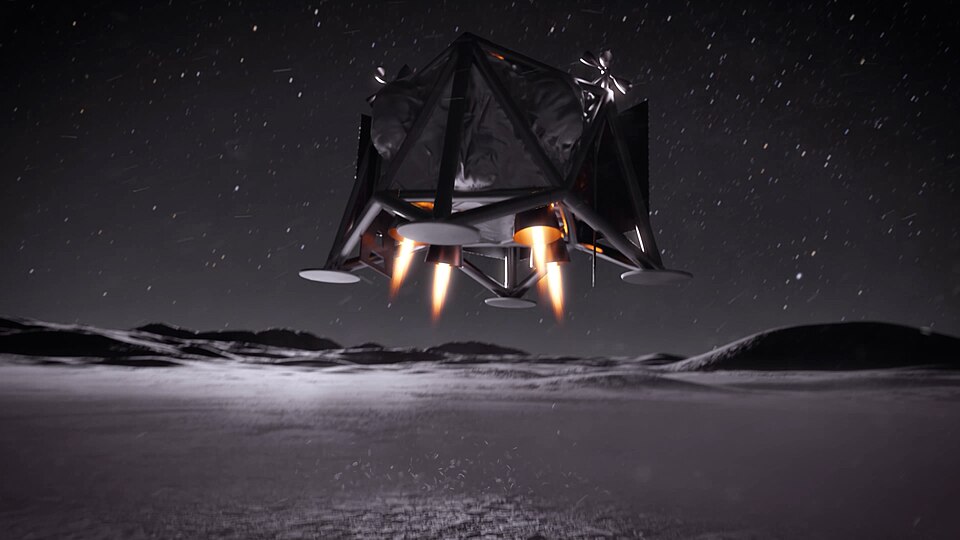 NASA’s MoonFall mission will deploy four highly mobile drones to survey the lunar South Pole. Designed to explore one of the most challenging and strategically important regions on the Moon. Credit: NASA
